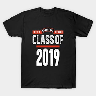 Class Of 2019 Next Adventure Begins T-Shirt